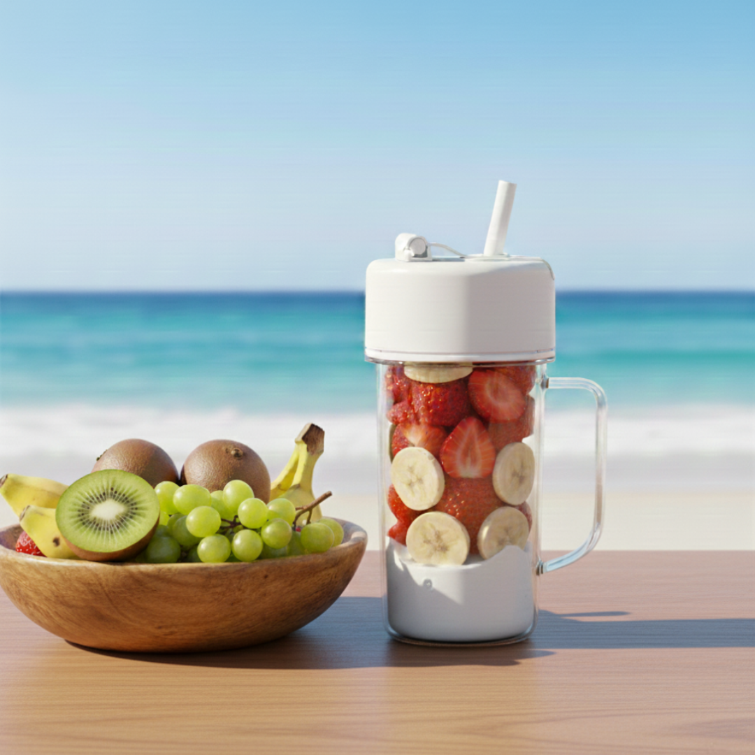 Batidora portátil con pajita - Hogarmes™