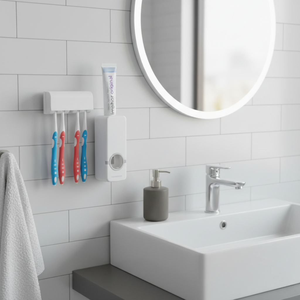 Dispensador de pasta de dientes