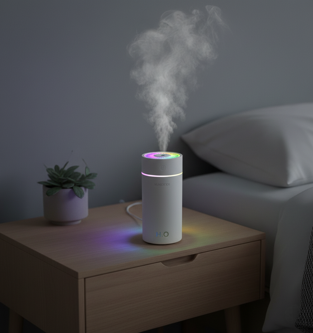 Humidificador H2O con luces