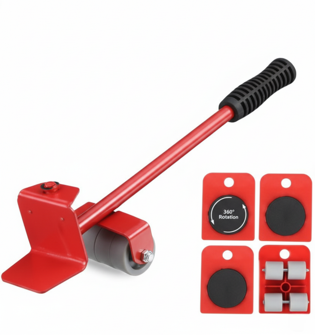 Kit para desplazar y elevar muebles