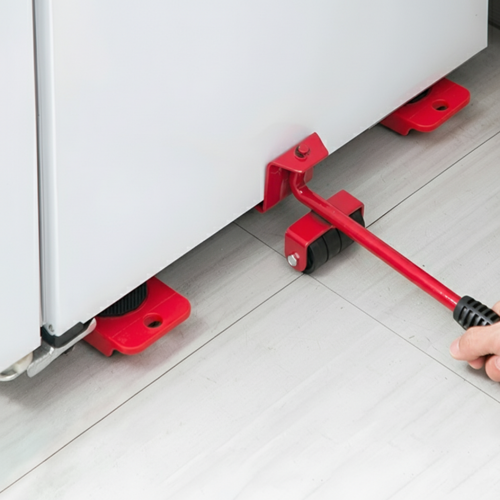 Kit para desplazar y elevar muebles