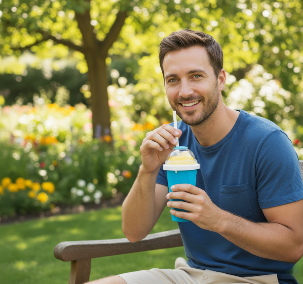 Vaso para hacer granizados